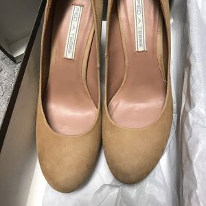 New in box Pied de Terre platform heels.